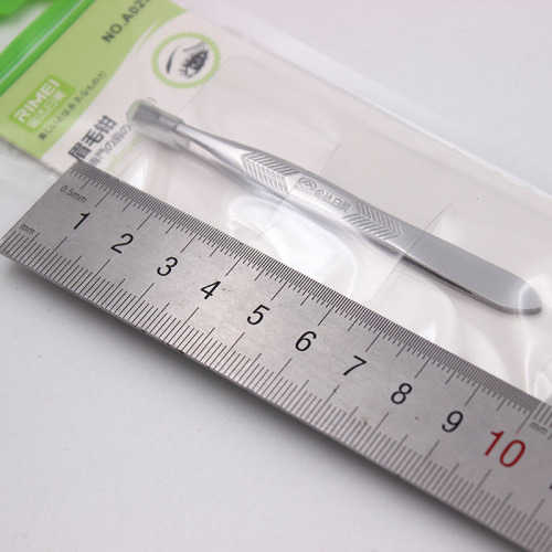 Jindari Mei Eyebrow Tweezers, Stainless Steel Eyebrow Clip, Mini Tweezers for Removing Beard, Mustache, and Body Hair – Eyebrow Epilator Pliers