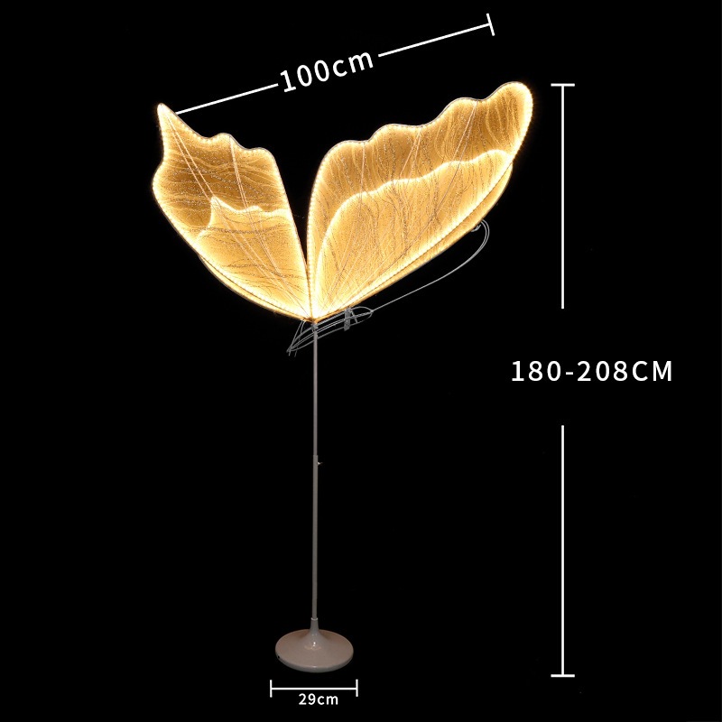 Accesorios de boda transfronterizos, luces decorativas, Lingdie Road, centro comercial, Meichen Hotel, sala de bodas, accesorios de diseño del lugar