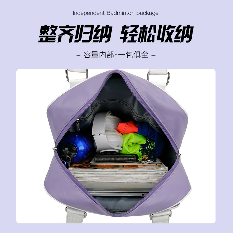 Shoulder bag for badminton, backpack, handheld capacious one-shoulder bag, 2022 collection, Korean style