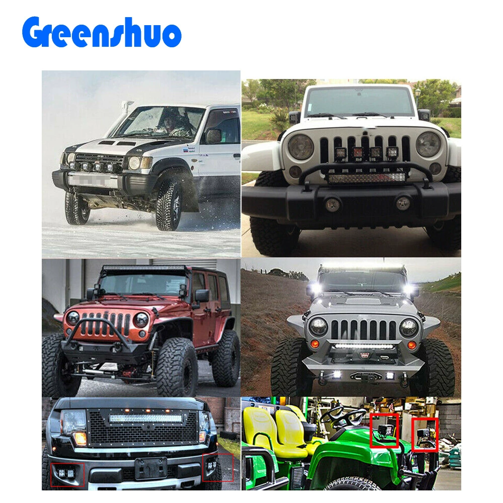 Светильник точечной подсветки двухцветной LED, SUV, головной свет, (Физика)