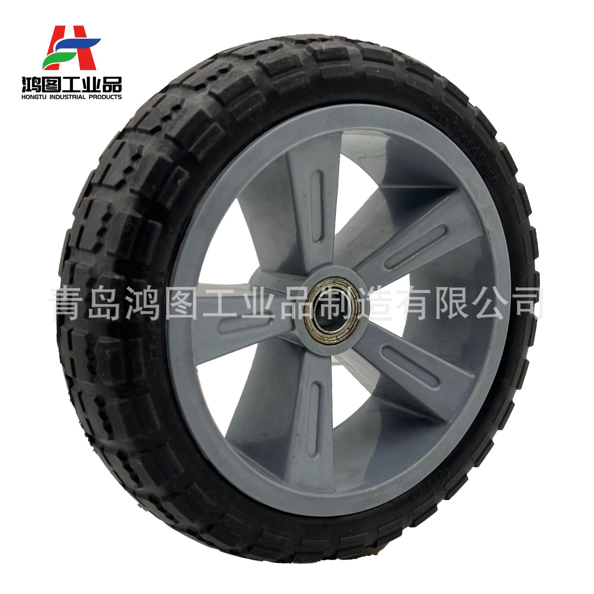 Factory Customized 10-Inch 10X3Pu Foam Wheel Atv Tire Kayak Canoe Puller Caster