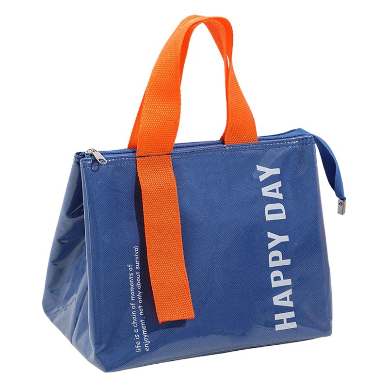 新しい保温弁当箱袋は厚いアルミ箔のランチバッグ防水弁当袋を持っています。