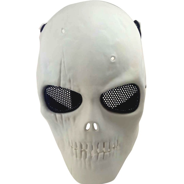M01全脸野战防护面具骷髅面罩万圣节面具 游戏面罩 户外面罩