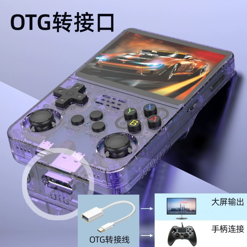 Ностальгическая портативная игровая консоль R36S с цветным экраном PSP мини GB, ретро аркада и ТВ портативная