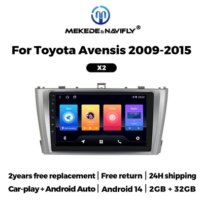For Toyota Avensis 09-15 Android Car GPS Navigation Car MP5 Bluetooth Player All-in-One
