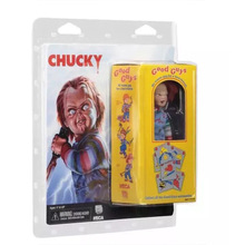 NECA 鬼娃回魂 鬼娃恰奇 chucky 布衣植发可动手办人偶模型