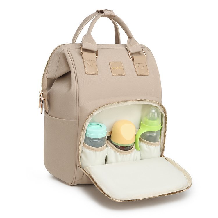 Bolsa de mamás ligera, sensación de alto nivel, botella de aislamiento térmico de hombro de gran capacidad, bolsa multifuncional, bolsa de embarazo portátil diaria