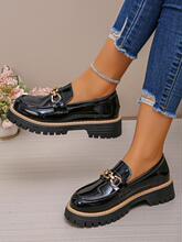 Y 45167 Chunky Chain Loafers ��������ָ�Ь ����ѷŷ���羳
