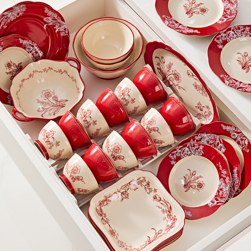 Wedding Gifts for Newlyweds, Brides and Besties, Practical Wedding Housewarming Gift Boxes, Tableware, Bowls and Plates Sets, Engagement Dishes and Chopsticks