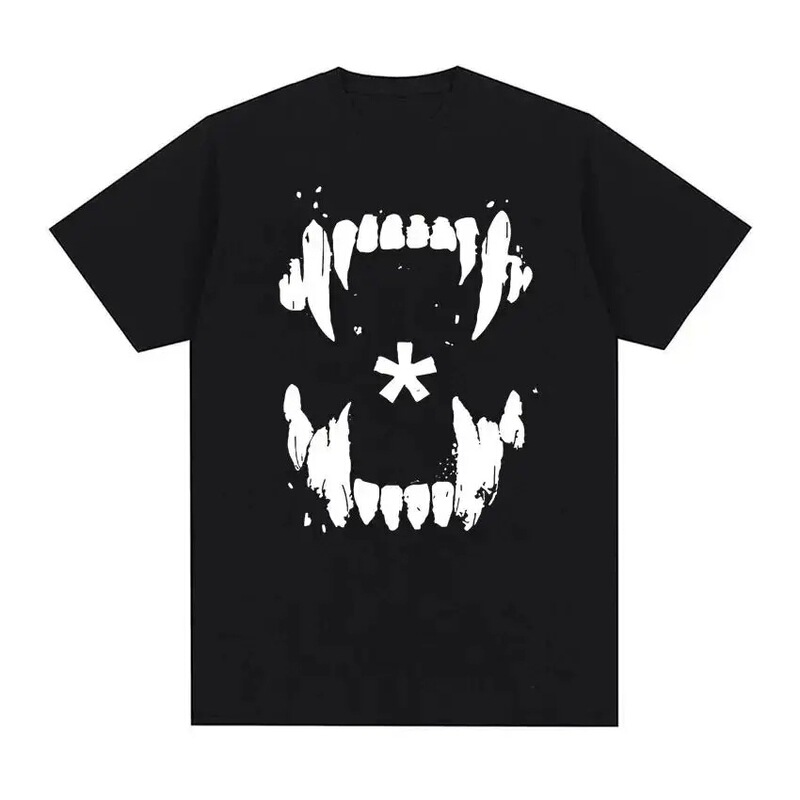 Pure Cotton Short-Sleeved T-Shirt for Men Playboi Carti Ken Carson Agc Album T-Shirt Hip-Hop T-Shirt Street Style