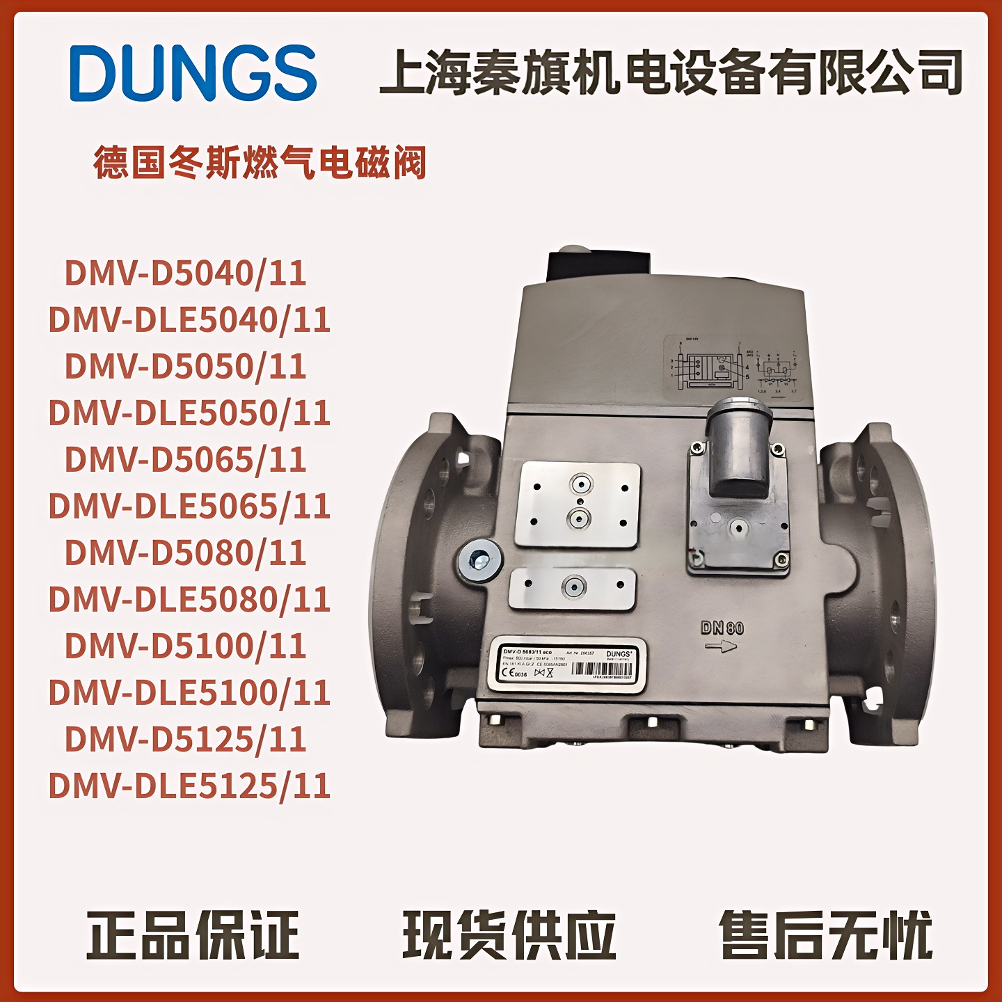 DMV-D5065/11 DMV-D5050/11 DMV-D5080/11eco DUNGS DMV-D5040/11