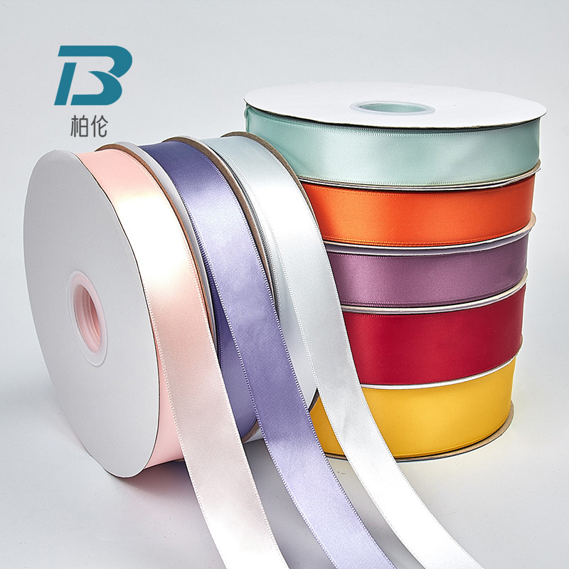 2,5-4cm rollo cinta hecha a mano DIY regalo de boda embalaje cinta ramo pastel arco cinta