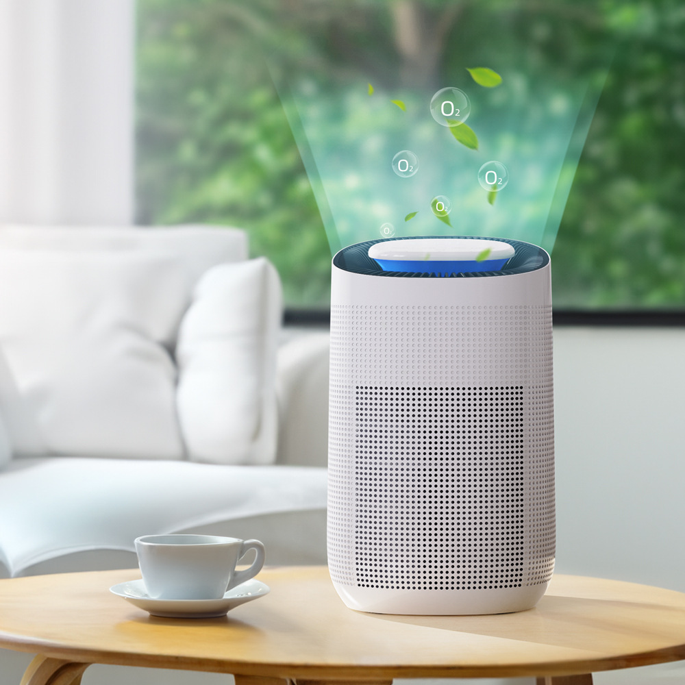 Cross-Border Air Purifier for Home Use, Smart Negative Ion Desktop Air Purifier, Source Factory Custom Wholesale