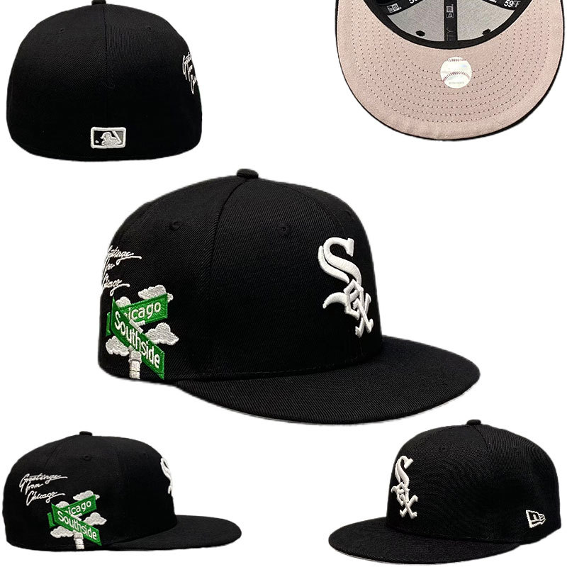 2024 comercio exterior nuevo equipo de béisbol masculino y femenino de LA Dodgers NY gorras de béisbol con tapa completa Baile callejero juvenil gorra de ala ancha
