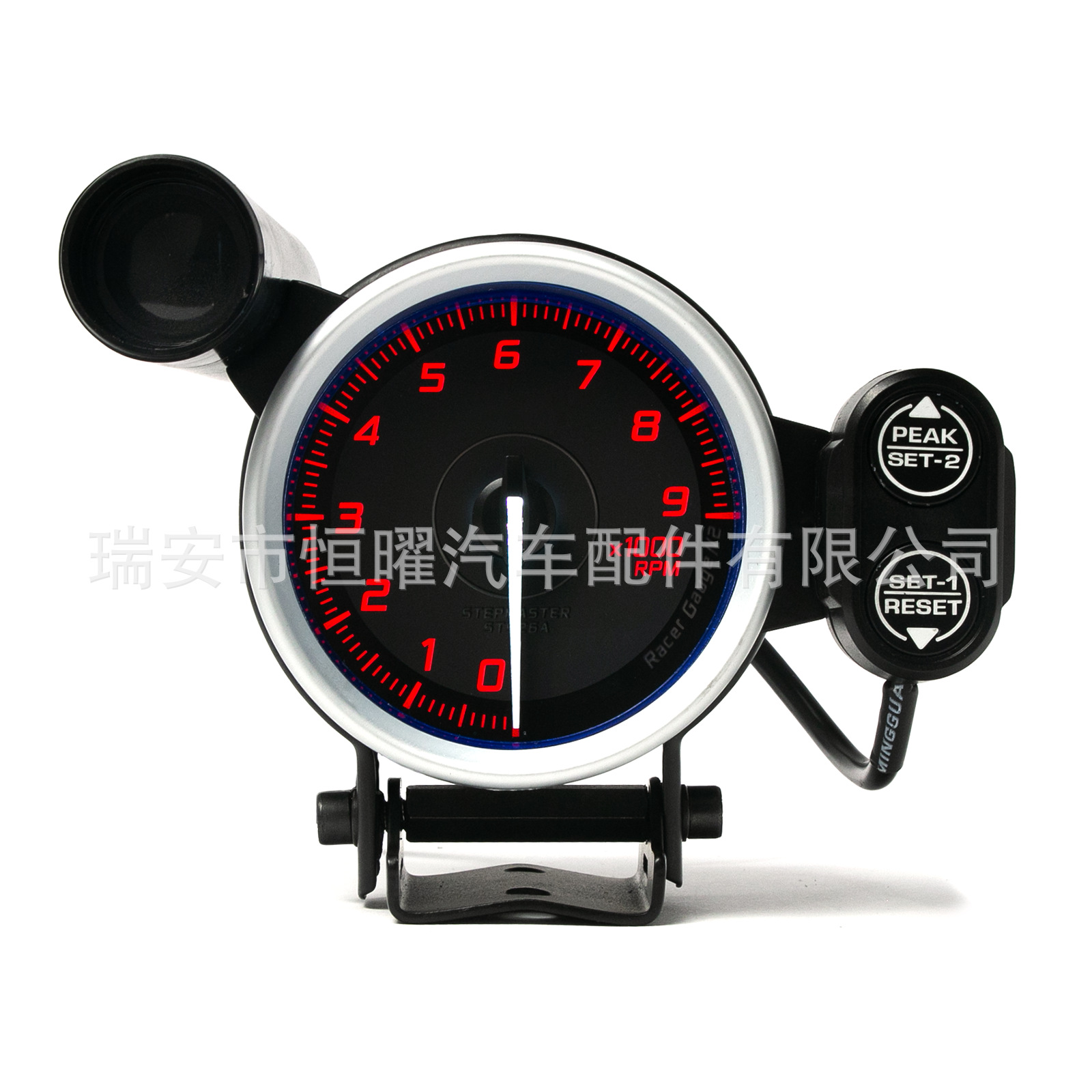 Cross-Border Car Modification Accessories 80mm 3.75inch Tachometer 11000 Speed N2 7-Color Backlight Suitable for