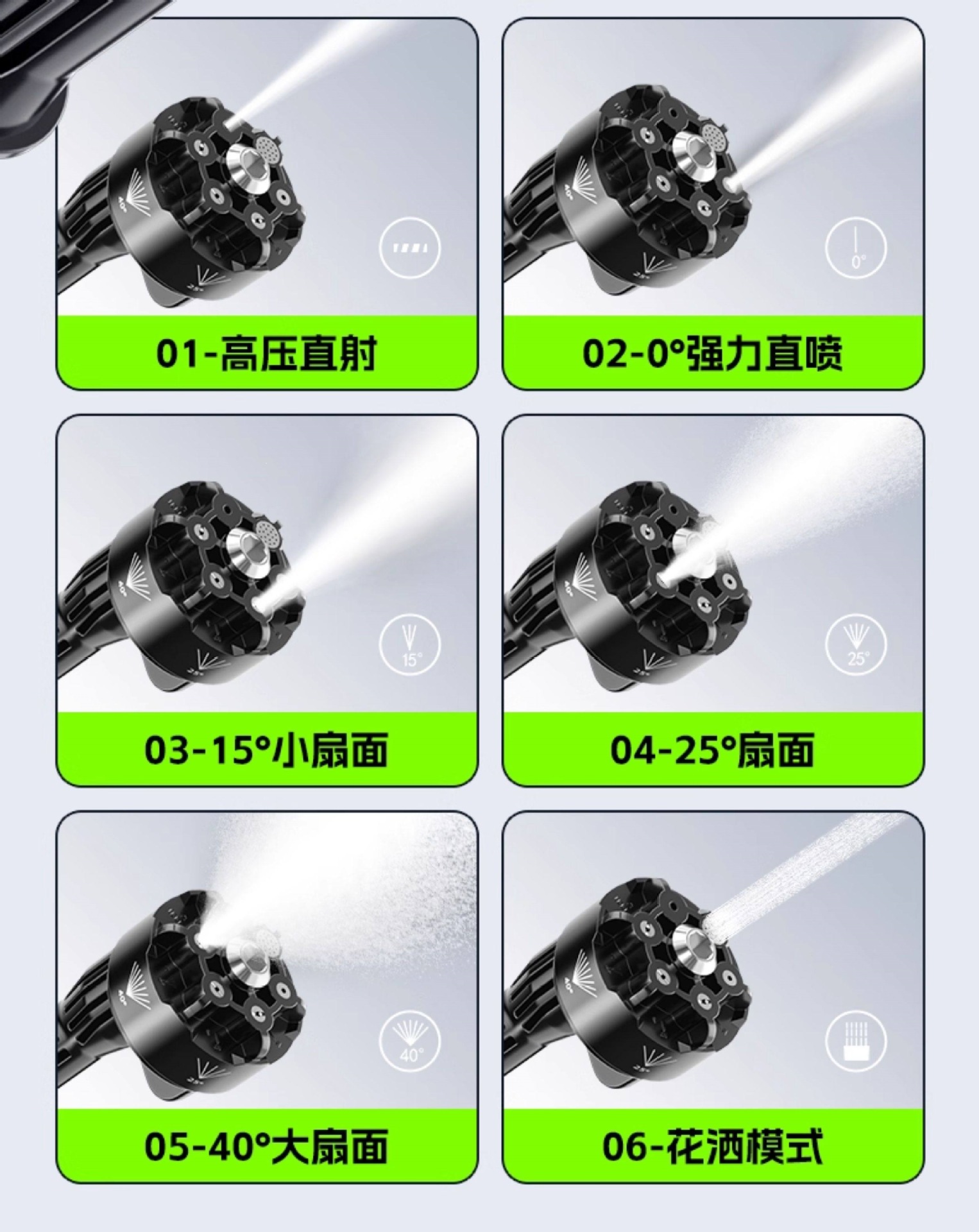 Suitable for Jeno wireless car washer high-pressure water gun, a powerful new type of rechargeable cleaning tool for home use, lithium-powered