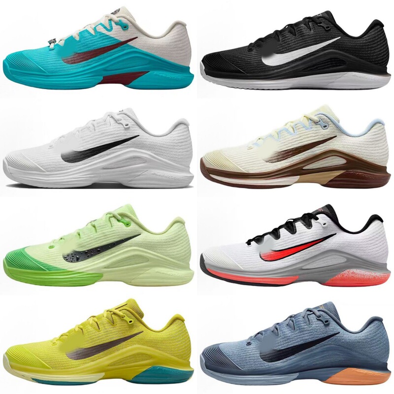 Cross-border Vapor12 tennis shoes, men's Wimbledon special edition, Zheng Qinwen's style, women's Zoom air cushioned athletic shoes Cross-border Vapor12 tennis shoes, men's Wimbledon special edition, Zheng Qinwen's style, women's Zoom air cushioned athletic shoes