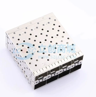 SFP+ 760465001 2x4YD-CND光纤笼子 光纤屏蔽罩