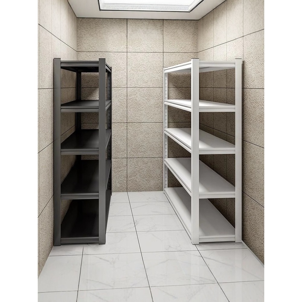 仓储货架置物架多层落地仓库阳台储物架杂物间地下室钢制收纳铁架