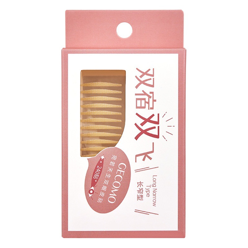GECOMO como una pasta de párpado doble natural belleza natural dentro de doble párpado único bulto
