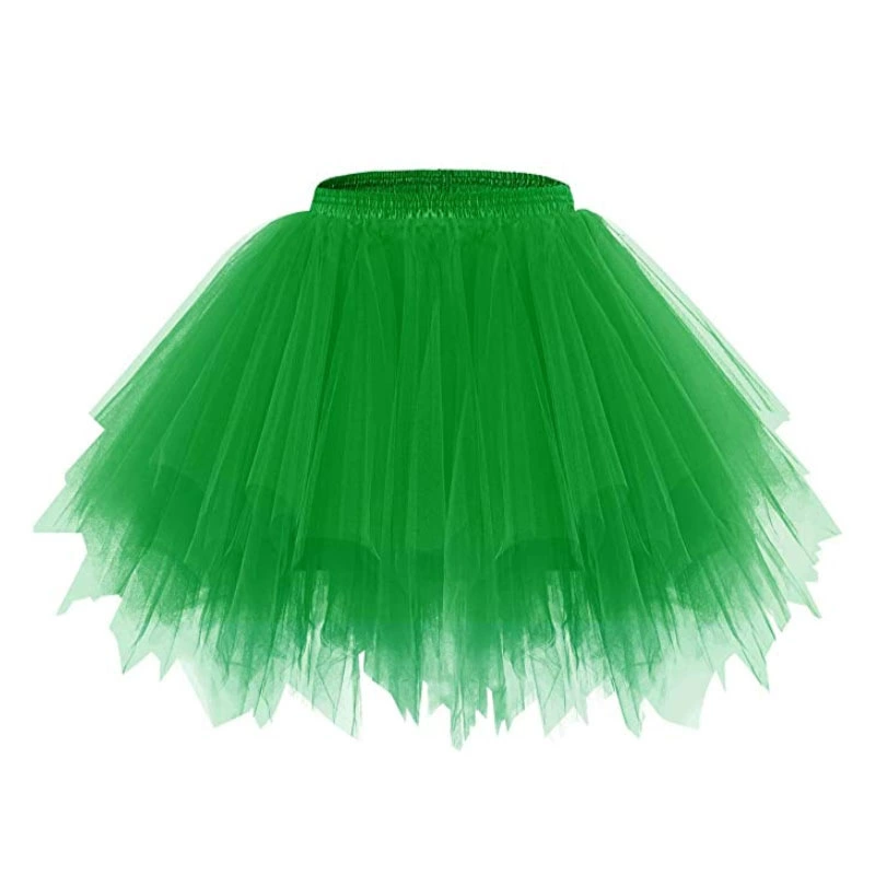 European and American candy color multi -color skirt supports half -body puff lining skirt photo studio wedding photography diamond -shaped color skirt