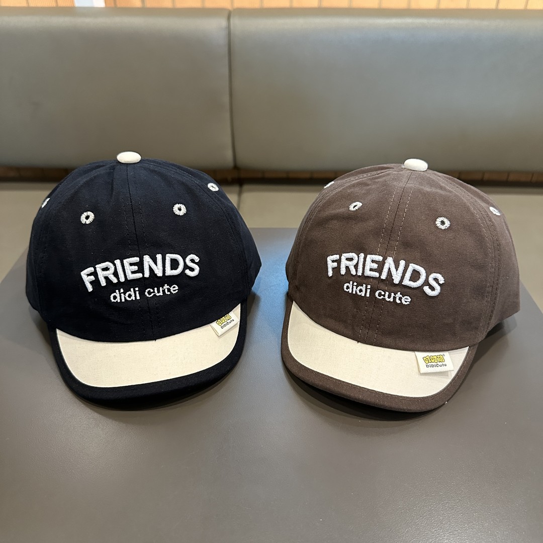 Sombrero de bebé primavera y otoño letras delgadas bordadas gorras de béisbol para niños y niñas sombrilla para bebés y niños gorras de protección solar de verano