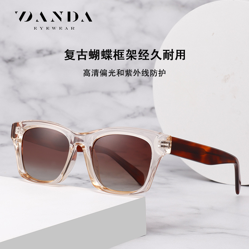 Nuevas gafas de sol polarizadas S31113 Gafas de sol de protección solar al aire libre para damas de alta gama de moda Gafas de sol europeas y americanas