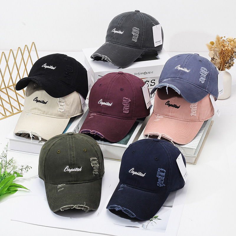 Retro demi-season travel hat for men and women