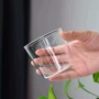 家用单层简约透明玻璃杯