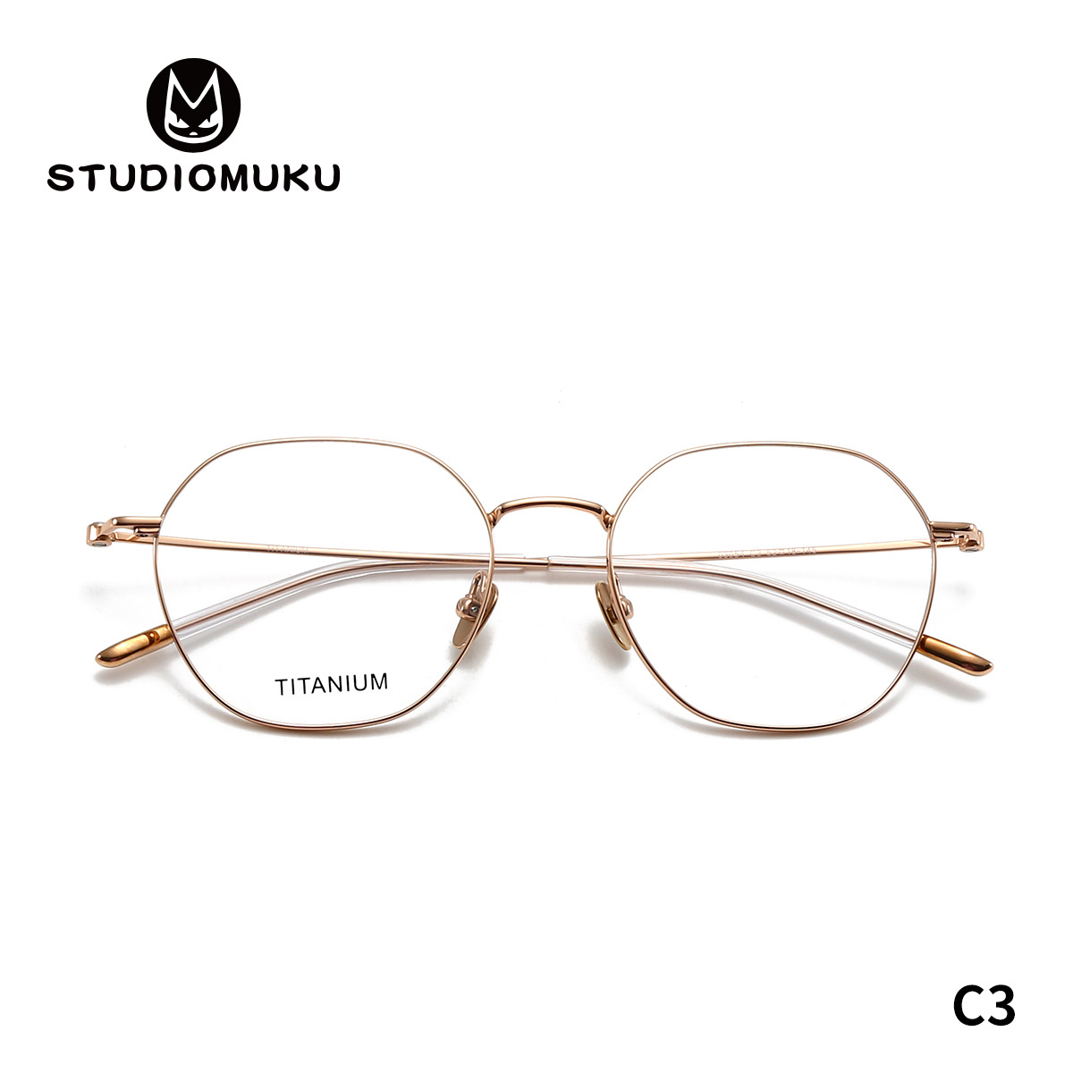 STUDIOMUKU gafas de madera cool, estilo retro versátil, fácil de atraer la fortuna, marcos de gafas, marcos de gafas tipo salsa