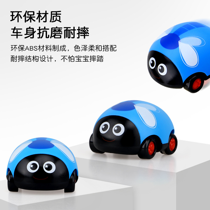 Niños coche de juguete de retroceso bidireccional va hacia adelante y hacia atrás inercia mini coche de juguete para niños coche de niño