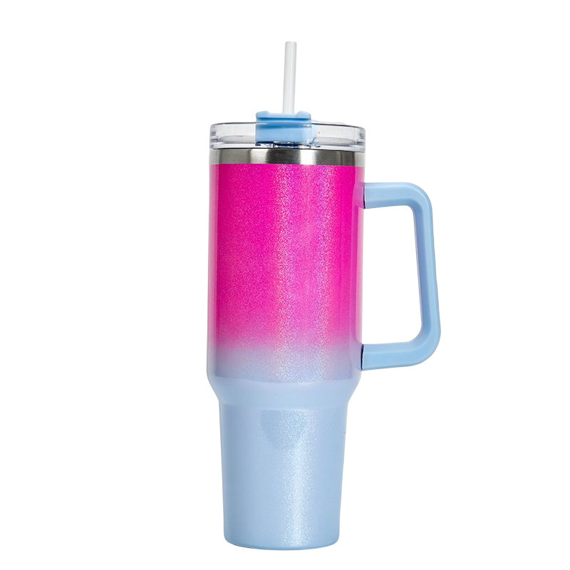 Transfronteriza 304 taza de vacío de acero inoxidable al aire libre cerveza coche taza 40oz mango frío calentador de hielo taza al por mayor