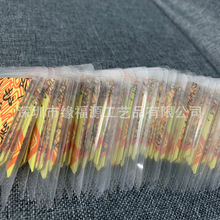 精品现货 塑封边缘整齐 源头厂家折叠塑封三角卡片  多款式卡片