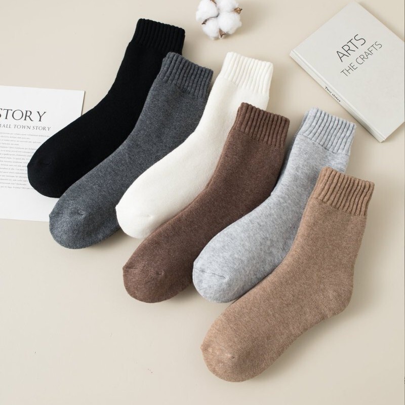 Super Thick Socks for Men in Autumn and Winter, Thickeneded Plus Plush Terry Socks, Plush Warm Mid-Calf Socks, High Winter Stockings Super Thick Socks for Men in Autumn and Winter, Thickeneded Plus Plush Terry Socks, Plush Warm Mid-Calf Socks, High Winter Stockings