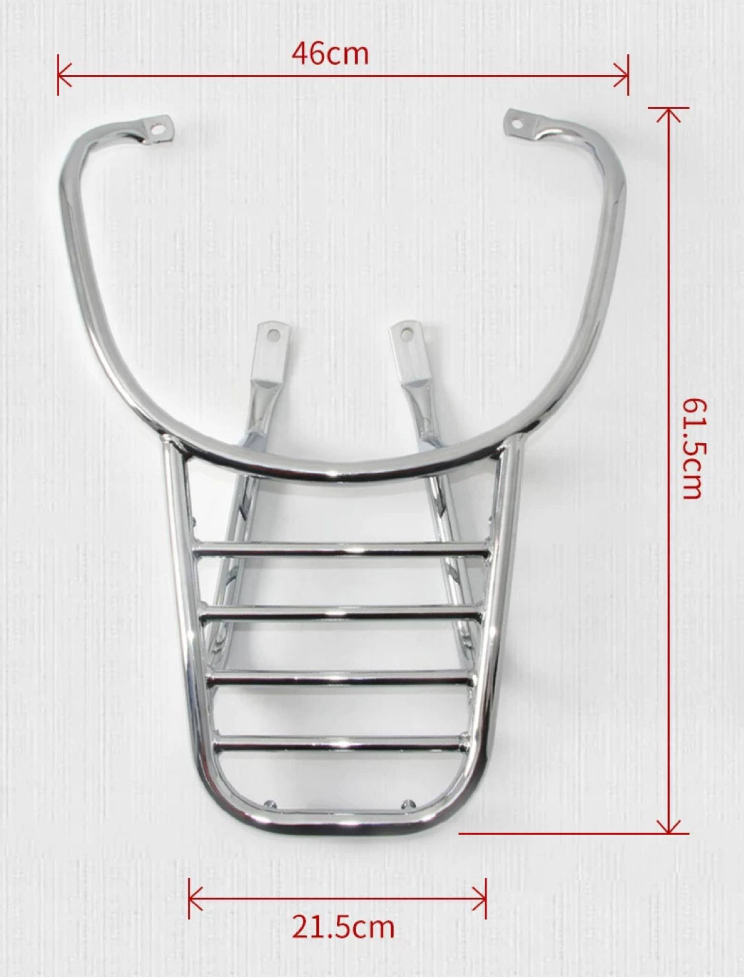 Wanlihao Peugeot Django 150 motorcycle rear rack, luggage rack, tail box bracket, trunk bracket modification