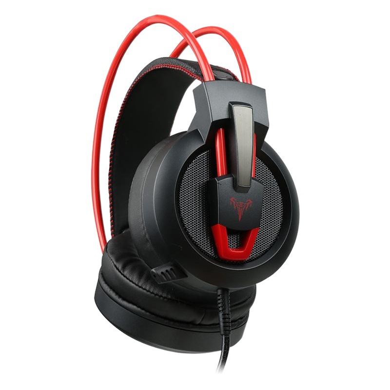 Auriculares de computadora auriculares e-sports 3,5 negro suspensión cabeza haz Barra de Internet e-sports juego USB auriculares con micrófono