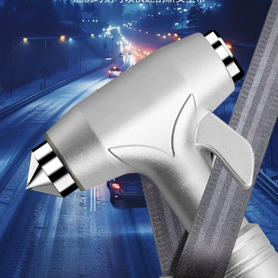 Steel Safety Hammer, Dual-Purpose Alloy Window: Qəza çəkici