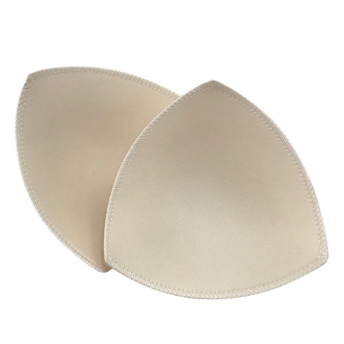 Bikini swimsuit triangle sponge breast pad insert bra underwear sponge pad sexy underwear lock edge underwear pad