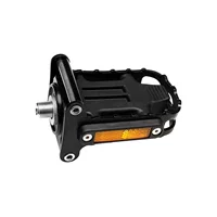 Fuyao подходит для складных велосипедных аксессуаров BROMPTON, модифицированные оригинальные односторонние складные педали в темном стиле