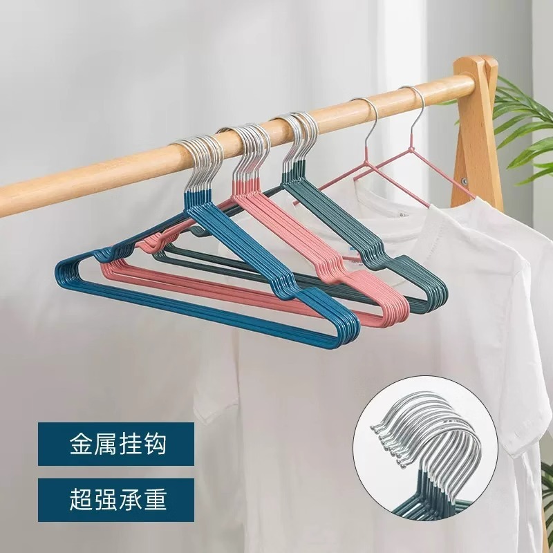 モランディ色ハンガー成人太くハンガー高級滑り止めハンガー家庭用無痕ハンガー衣類ラック|undefined