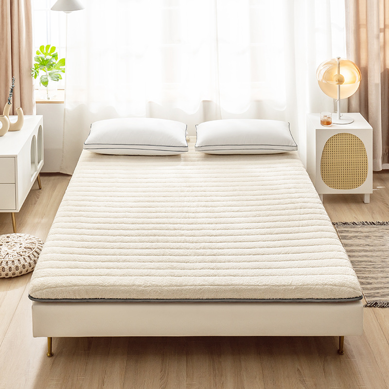 업그레이드 된 기모-흰색 직선 [업그레이드 된 라텍스] 약 9cm 두께