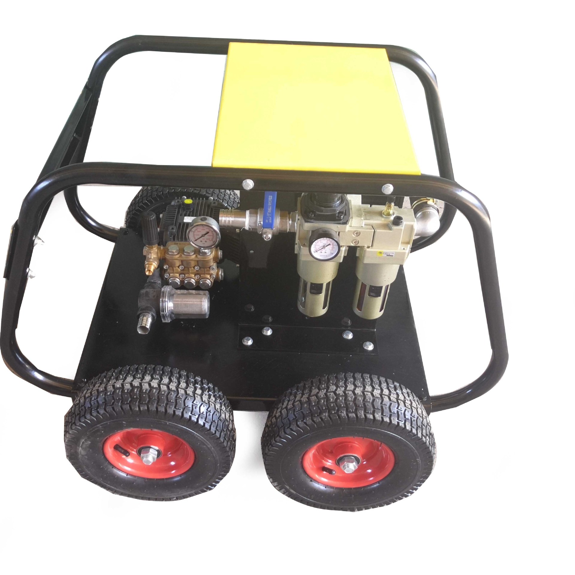 气动高压清洗机ZC-20Q 工业设备除锈垢清洗用