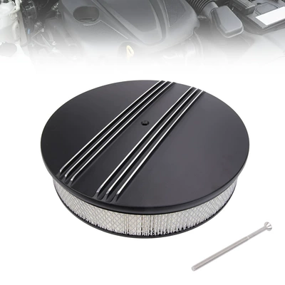 Car modified air filter 14X 3inch full-flap half-flap filter full-fin air purifier cross-border