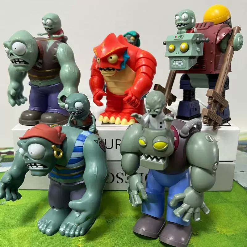 Plants vs. zombie одиночная крупная игрушка, регби Дифий Доктор Доктор Король, цель горошина