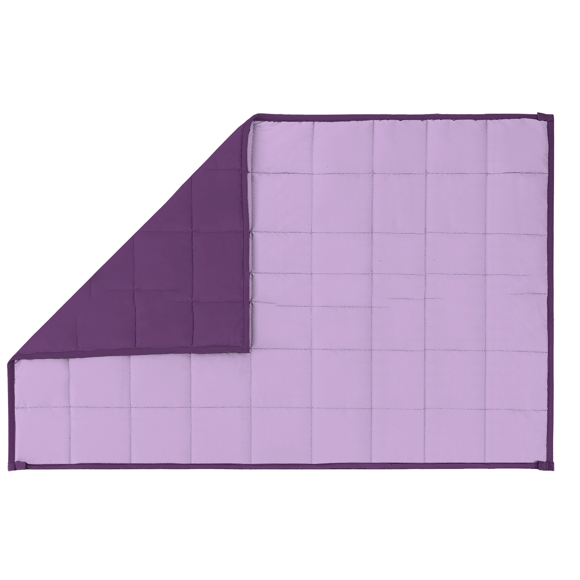 Fabricante suministro directo de manta de gravedad color contraste tela de lana abrasiva cuentas de vidrio lleno de gravedad transfronteriza manta ponderada