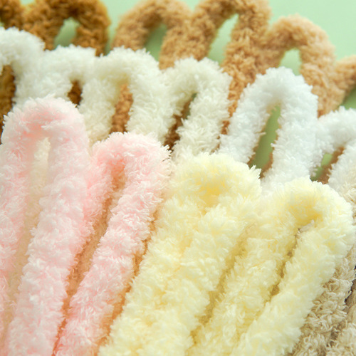 Encrypted twist stick puppy simulation doll handmade diy plush strip wool twist stick 15MM material package weaving
