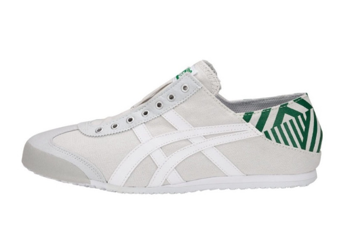 One kick - white and green