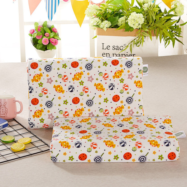 quality children's organic cartoon cotton pillow for students