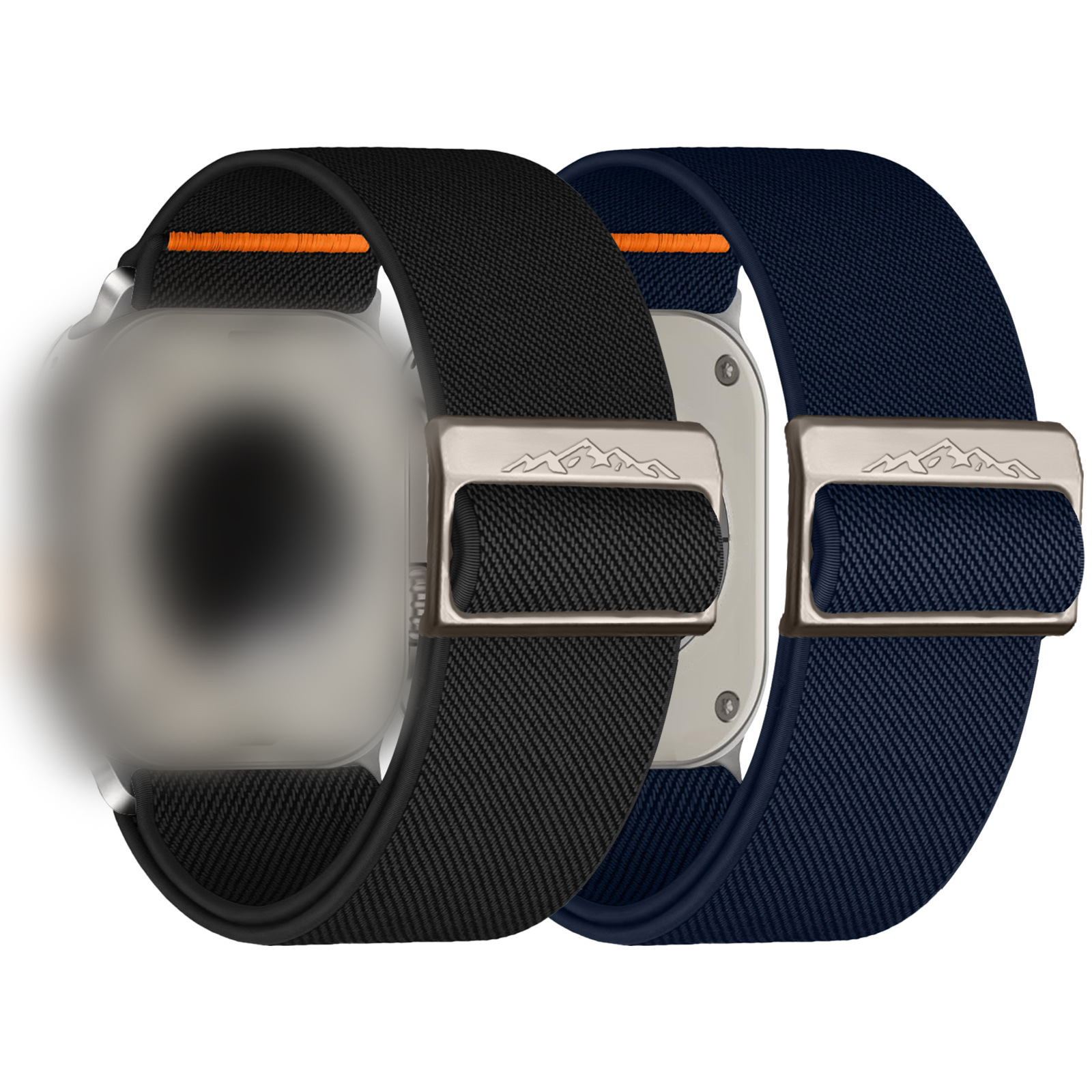 Correa tejida de nylon elástico de Apple aplicable Correa de applewatch Correa tejida con hebilla de ajuste de 26mm