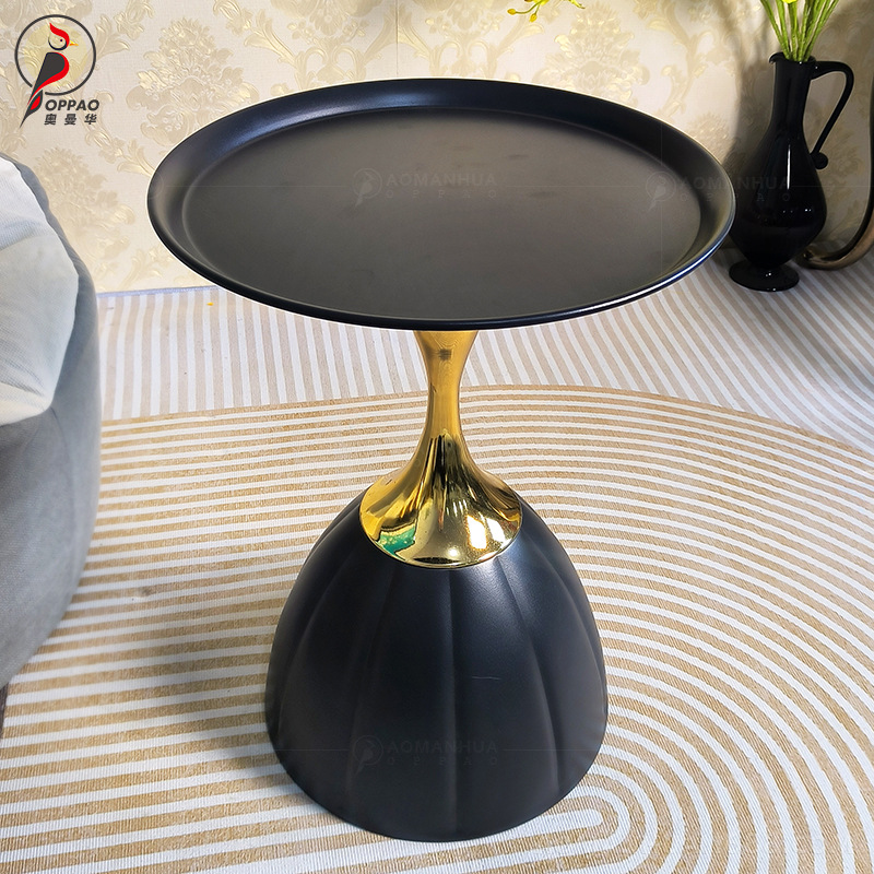 검은 모래 연꽃 + 트레이 Φ38*50cm